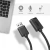 USB kábel UNITEK Y-C447GBK 0,5 m USB 2.0 čierny