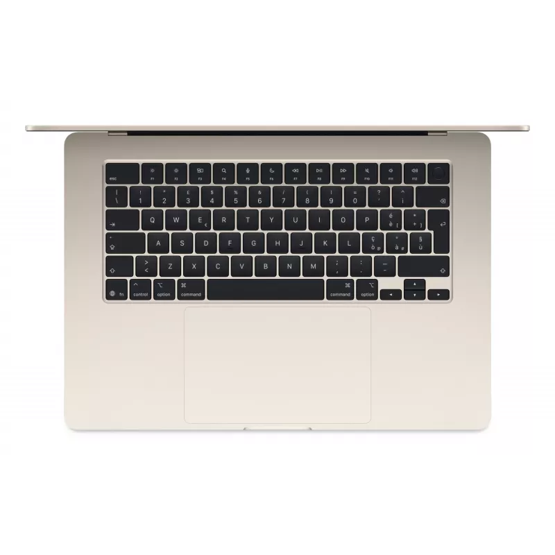 MacBook Air 15, Starlight, M4 (10-CPU/10-GPU), 24 GB, 512 GB, nemecká, 35W Dual USB-C napájací zdroj, MC6K4D/A