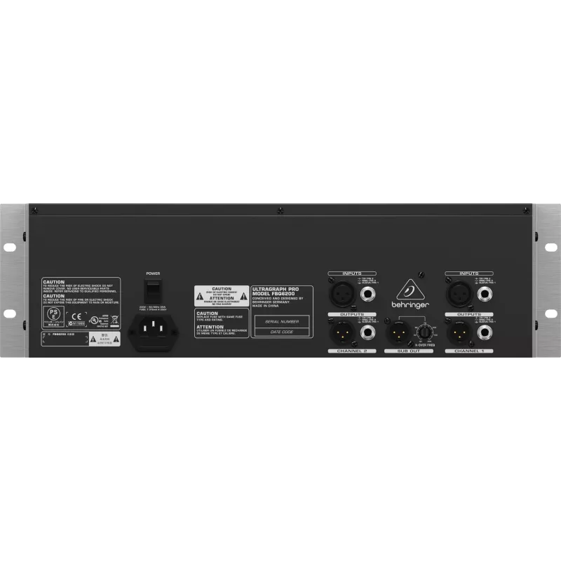 Behringer FBQ6200 audio ekvalizér