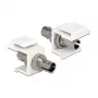 Delock 86348 modul Keystone adaptér ST Simplex, biely