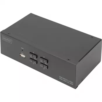 KVM switch Digitus DS-12883 4 porty Dual Display 4K HDMI USB