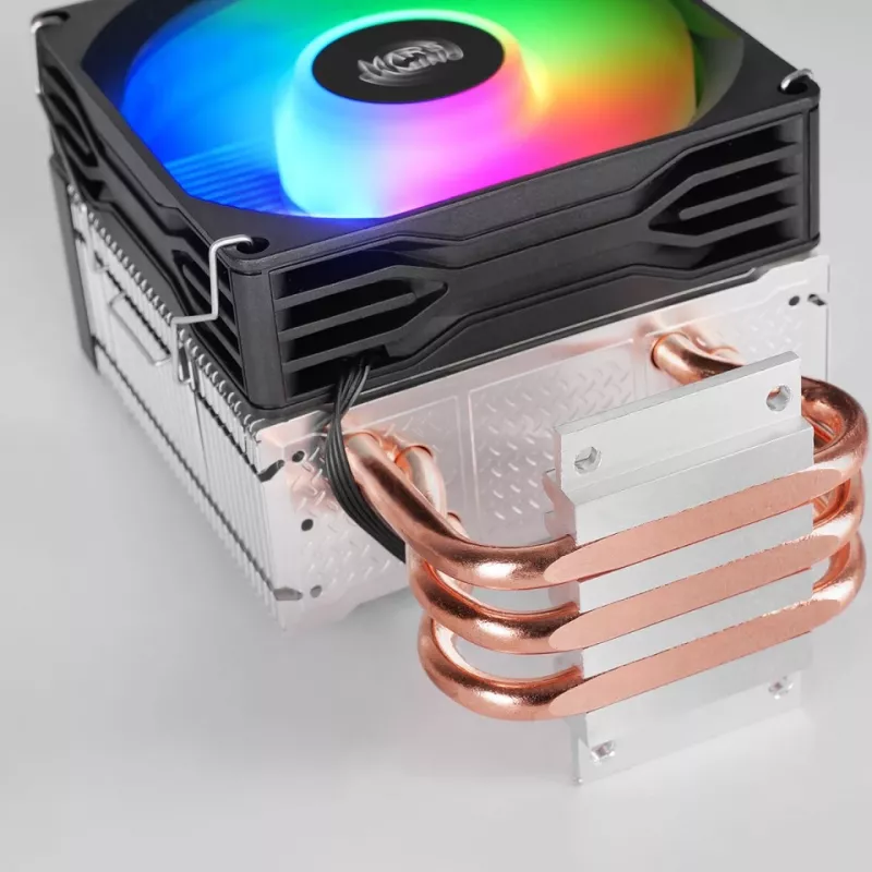 TACENS Mars Gaming MCPU-X3 90 PWM chladič procesora, 190 W TDP, čierny