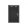 Nástenný rack LANBERG WF10-2309-10B 9U, 469×280×310 mm, hĺbka 10 palcov, čierna, IP20