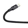 Baseus Rapid 3-in-1 USB kábel 1,5 m USB A USB C/Micro USB A/Lightning čierny