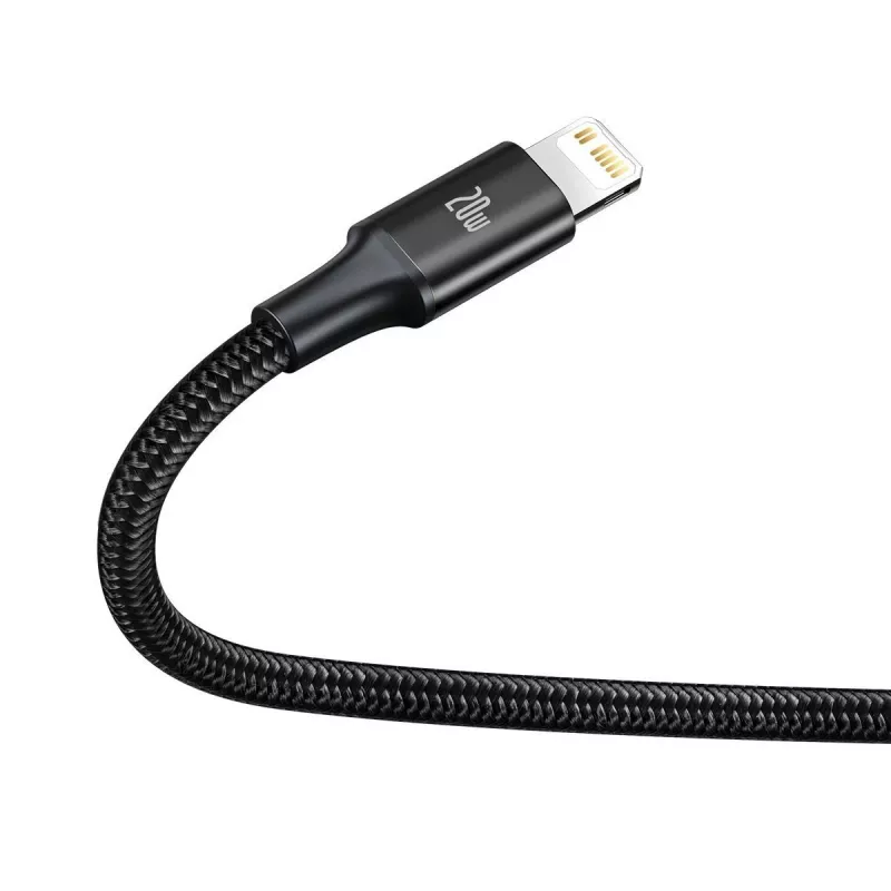 Baseus Rapid 3-in-1 USB kábel 1,5 m USB A USB C/Micro USB A/Lightning čierny