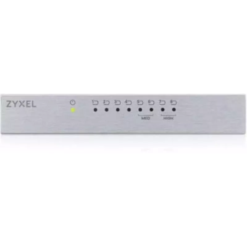 Zyxel GS-108B V3 unmanaged L2+ Gigabit Ethernet (10/100/1000) strieborný