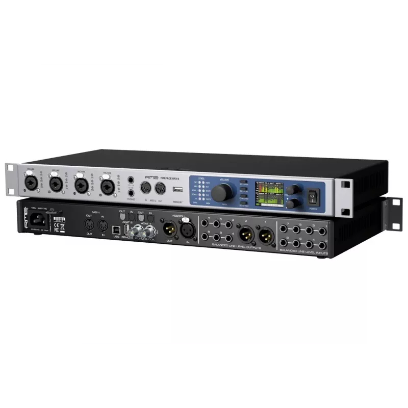 RME Fireface UFX II - USB [30 IN/ 30 OUT] audio rozhranie