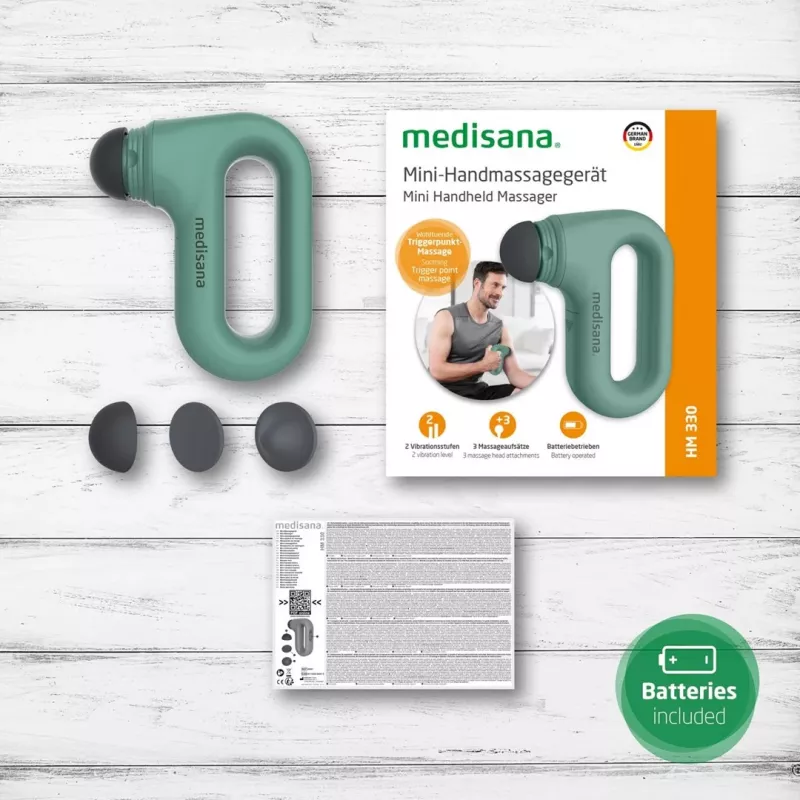 Medisana HM 330 masážny prístroj univerzálny čierna, zelená