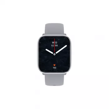 myPhone Watch Pastel 4,45 cm (1,75 palca) AMOLED 40 mm digitálny 390 x 450 pixelov dotykový displej strieborný