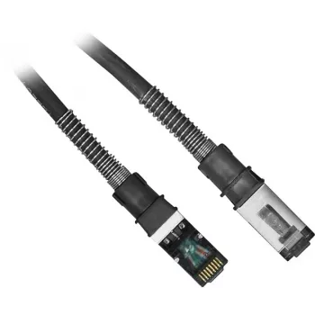 Sieťový kábel PatchSee PCI6 FTP čierny Cat6a 3,1m