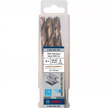 Bosch HSS Cobalt sada špirálových vrtákov 2608585900 5-dielna