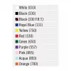 Opakovane použiteľná káblová páska Velcro ONE-WRAP 230×20 mm polypropylén, žltá, 25 ks