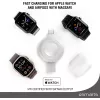 Nabíjačka 4smarts QI2 Smartwatch strieborná USB bezdrôtové rýchle nabíjanie