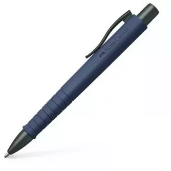 Guličkové pero a.w. faber-castell 241189 — so sponou, zatahovacie, modrý atrament, extra široký hrot, tmavomodré telo, 1 ks