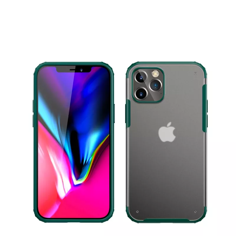 Nárazuvzdorné ochranné puzdro Devia pre iPhone 12 Pro Max, zelená