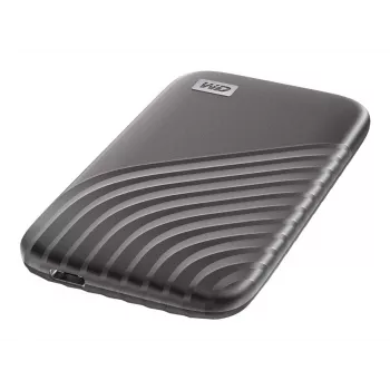 Externý SSD | WESTERN DIGITAL | My Passport | 1TB | USB-C | rýchlosť zápisu 1000 MB/s | rýchlosť čítania 1050 MB/s | WDBAGF0010BGY-WESN