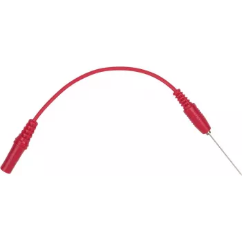 KS Tools 150.1674 Adaptér zásuvky 4 mm na ihlový testovací hrot, červený