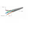 Gembird UPC-5004E-L/100 sieťový kábel sivý 100 m Cat5e U/UTP (UTP)