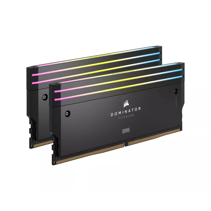 DIMM 48 GB DDR5-7200 (2x 24 GB) Dual-Kit, pamäť čierna, CMP48GX5M2X7200C36, Dominator Titanium, INTEL XMP