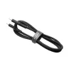 USB-C na USB-C kábel FIXED FIXDLS-CC12-BK, 1,2 m, 60 W napájanie a dáta