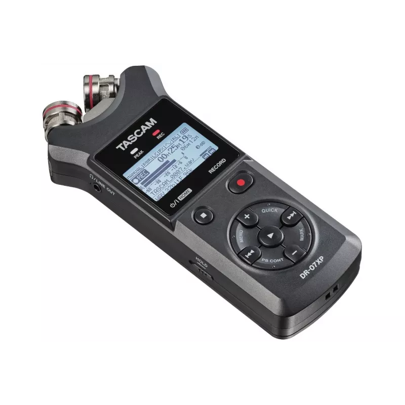 Tascam DR-07XP - prenosný digitálny rekordér s USB rozhraním