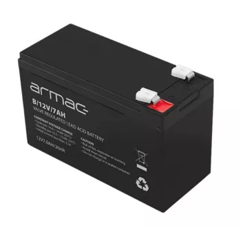 Batéria do UPS ARMAC B/12V/7AH — olovená AGM 12V 7Ah, 110A max. vybíjací prúd, ABS puzdro