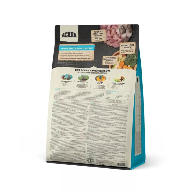 ACANA Puppy krmivo pre malé plemená - suché krmivo pre psov - 2 kg