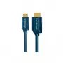 Mini-HDMI+ adaptérový kábel s Ethernetom (HDMI A/HDMI Mini C) – 2,0 m high-speed adaptér HDMI na Mini-HDMI