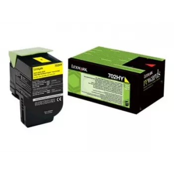 Toner Lexmark kazeta 702HY žltá 70C2HY0 3000 strán