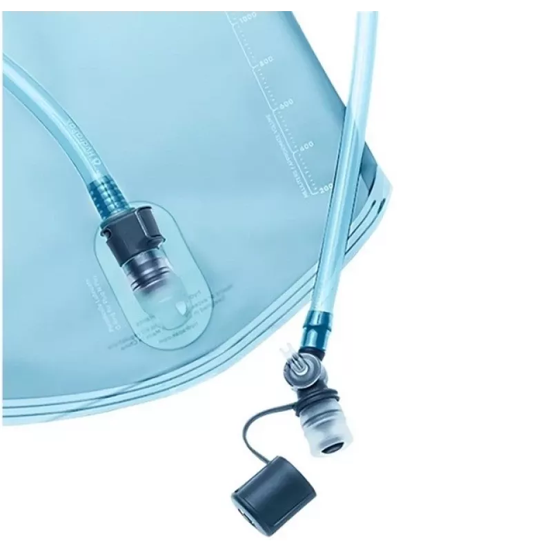 Vodný vak DEUTER Streamer II 3,0 L — 3,0 L EPDM rezervoár, zips, modrý