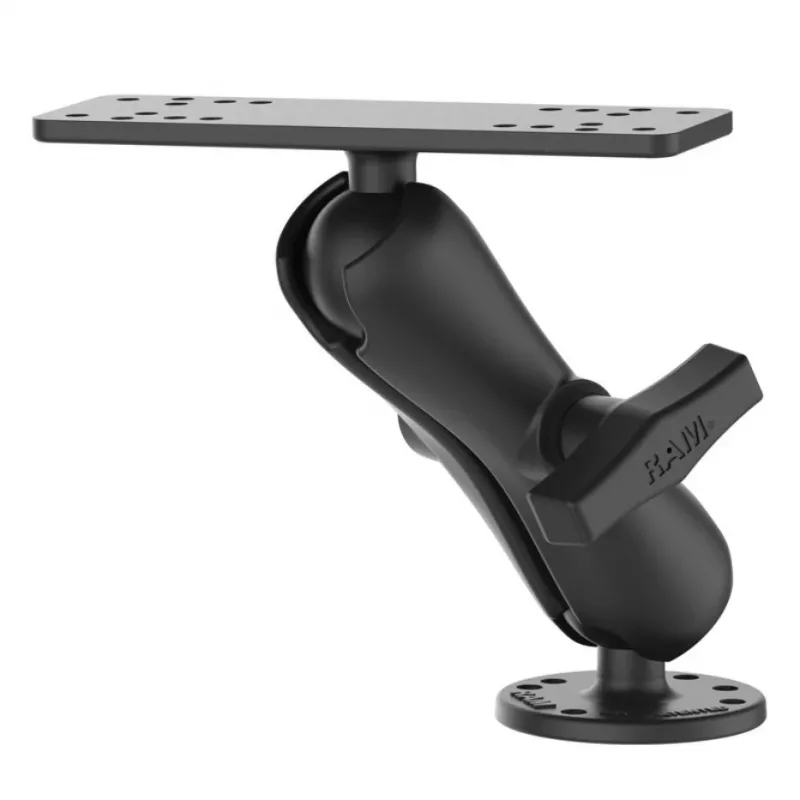 RAM Mounts držiak morskej elektroniky RAM-111U, hliník, čierny