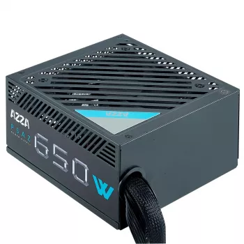 AZZA napájací zdroj 650W PSAZ 120 mm čierny (80+ Bronze) Retail