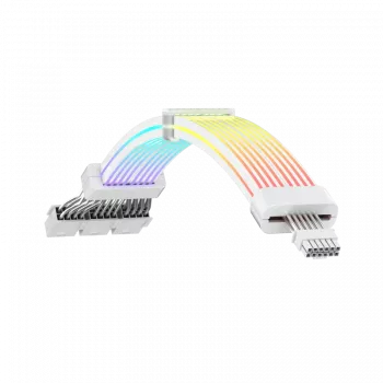 Gamemax | modulárny kábel | 12VHPWR CABLE-BK | biely