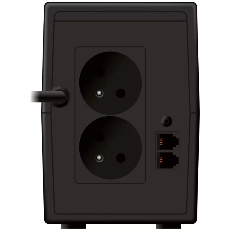 PowerWalker VI 650 SHL FR UPS (zdroj neprerušovaného napájania) Line-Interactive 0,65 kVA 360 W 2 AC výstupy