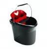 Vedro s vytláčaním mopu Vileda 157870 — čierna, 10 L, vhodné pre Ultramax & Ultramax XL, 380×300×380 mm