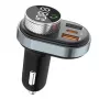 Hands-free Awei C-843 Bluetooth 5.0 s FM vysielačom, USB a USB-C konektormi