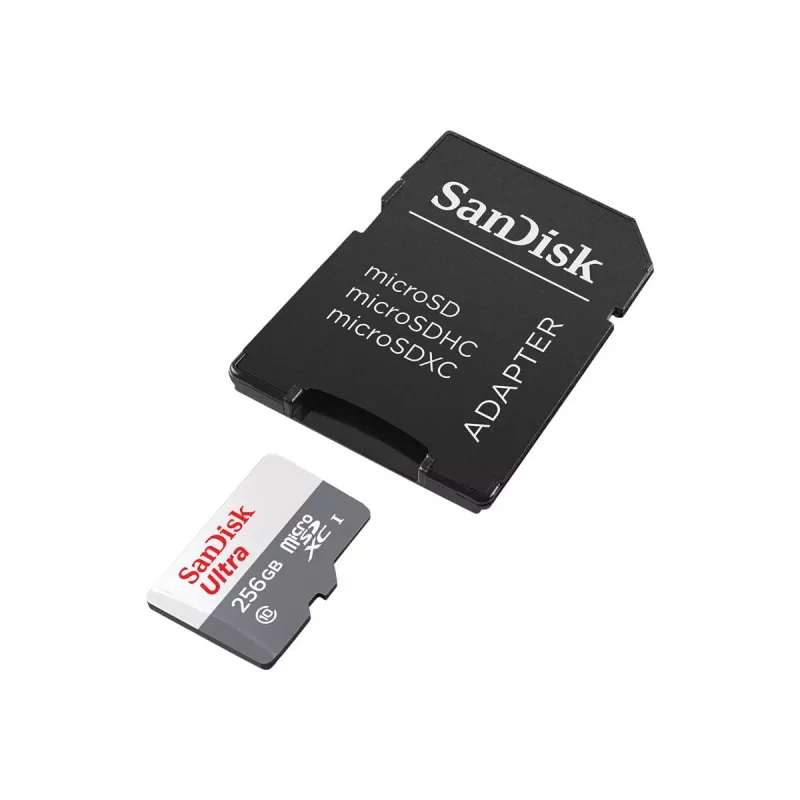 Flash pamäť SanDisk 256 GB MicroSDXC UHS-I SDSQUNR-256G-GN6TA