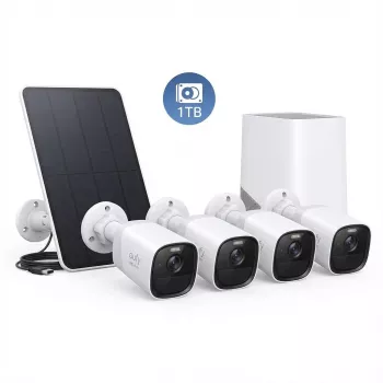 EUFY EufyCam E40 - Sieťová bezpečnostná kamera - odolná voči poveternostným vplyvom / prachu / UV žiareniu / vode - farba (deň/noc)