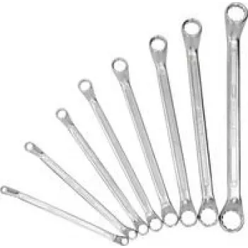 Sada kľúčov KS Tools 512.0218 Competition Double Ring – metrická sada očkových kľúčov