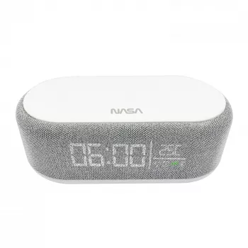 Bluetooth reproduktor, budík a bezdrôtová nabíjačka Nasa SPC400