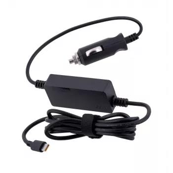 Nabíjačka Lenovo 40AK0065WW pre mobilné zariadenia a notebook čierna DC auto