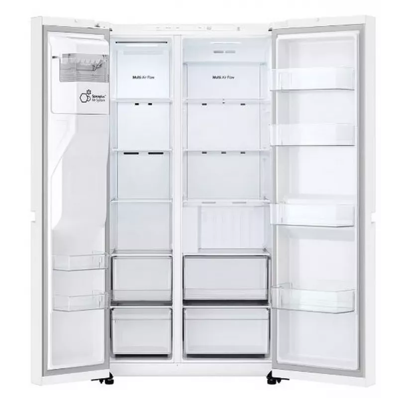 LG GSLC40SWPE side-by-side chladnička voľne stojaca 638 L biela