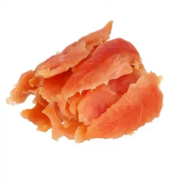 Psie maškrty Hilton Soft Chicken Jerky 500 g vrecko – mäkká kuracia maškrta, 45 % bielkovín, 2,5 % tuku, bezlepková