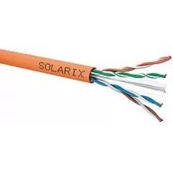 Kábel TWISTED-PAIR SOLARIX CAT.6 U/UTP LSOHFR B2ca s1d1a1 cievka 500 m
