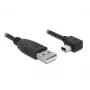 USB kábel DeLOCK 82684 USB 2.0 5m USB A Mini-USB B čierny