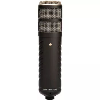 Dynamický štúdiový mikrofón RØDE Procaster — káblový, mini-XLR (3-pólový), 75–18 000 Hz, 32 Ω, -56 dB, čierny, 695 g