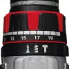 Pištoľový vŕtací skrutkovač Einhell TE-CD 18/50 Li-i BL Solo, 1,22 kg, čierna, sivá, červená