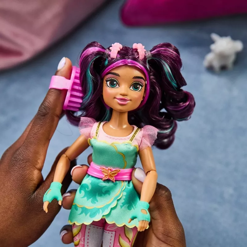 Módna bábika Spinmaster Unicorn Academy Ava model 6072649 – módna bábika s tematickým oblečením a doplnkami