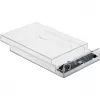 HDD/SSD puzdro DeLOCK 42623 transparentné 2,5/3,5 palca