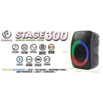 Bluetooth reproduktor Rebelt ec STAGE 300